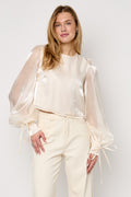 Shimmer Pearl Blouse