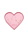 gift of love stainless steel necklace & bracelet