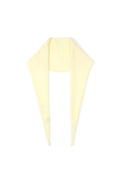 Minimalist Solid Color Triangle Scarf
