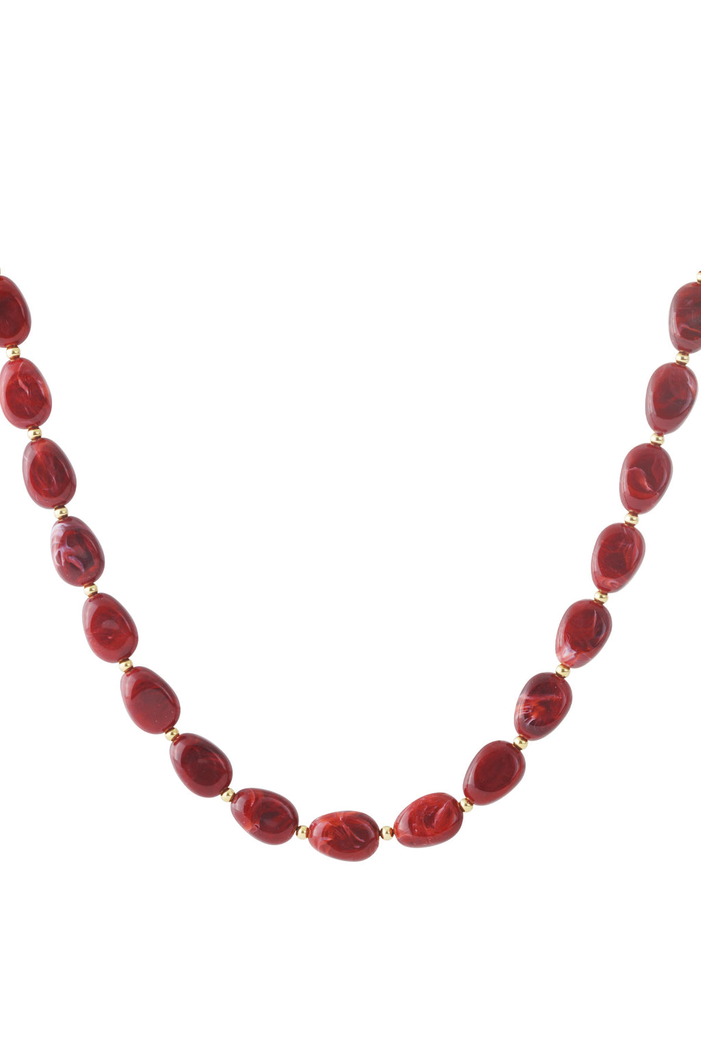 Acrylic Beaded Necklaces Beads Casual Daily-13mm*18.4mm