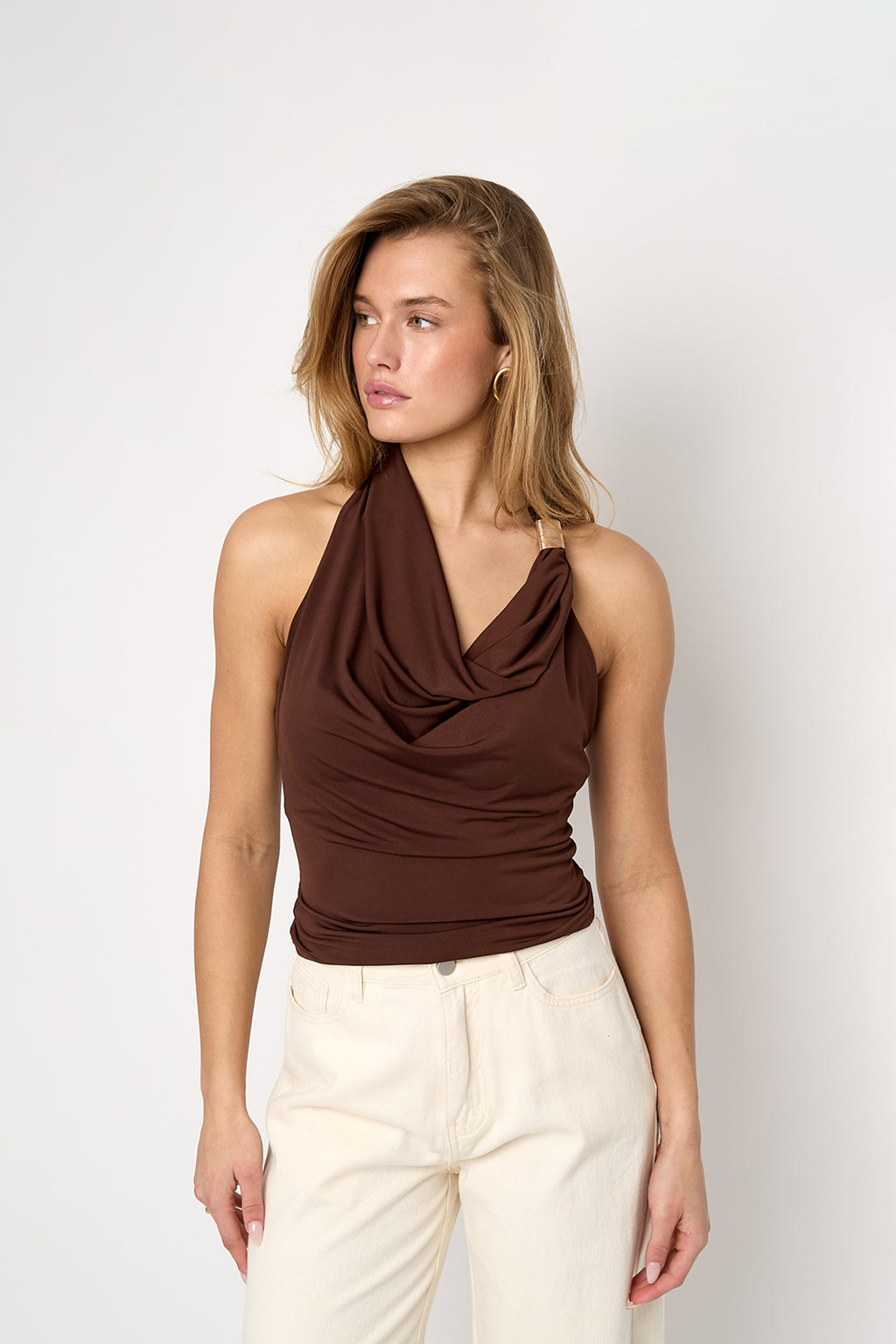 Waterfall Bucle Top