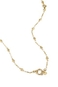 Chain with links and hearts detachable and adjustable