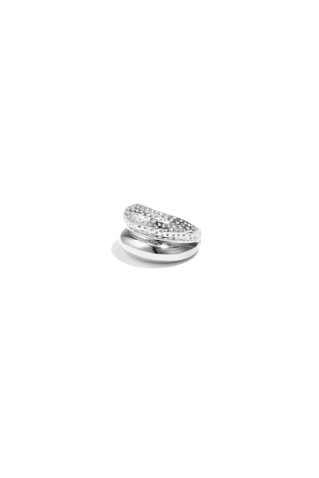 Double ring with structure